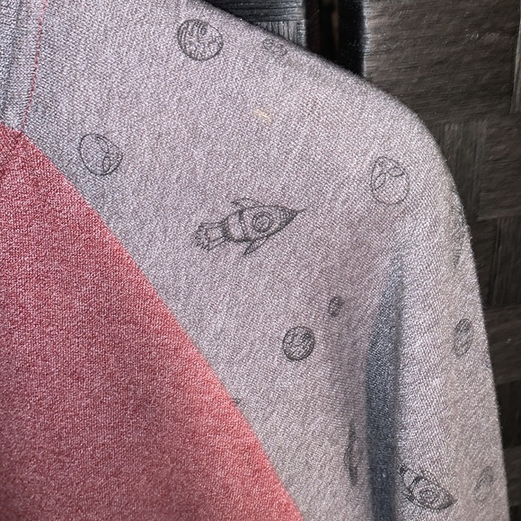 Super Cool Zip Sweater 👽 Outer space 🪐 Theme🔥 - Picture 2 of 8